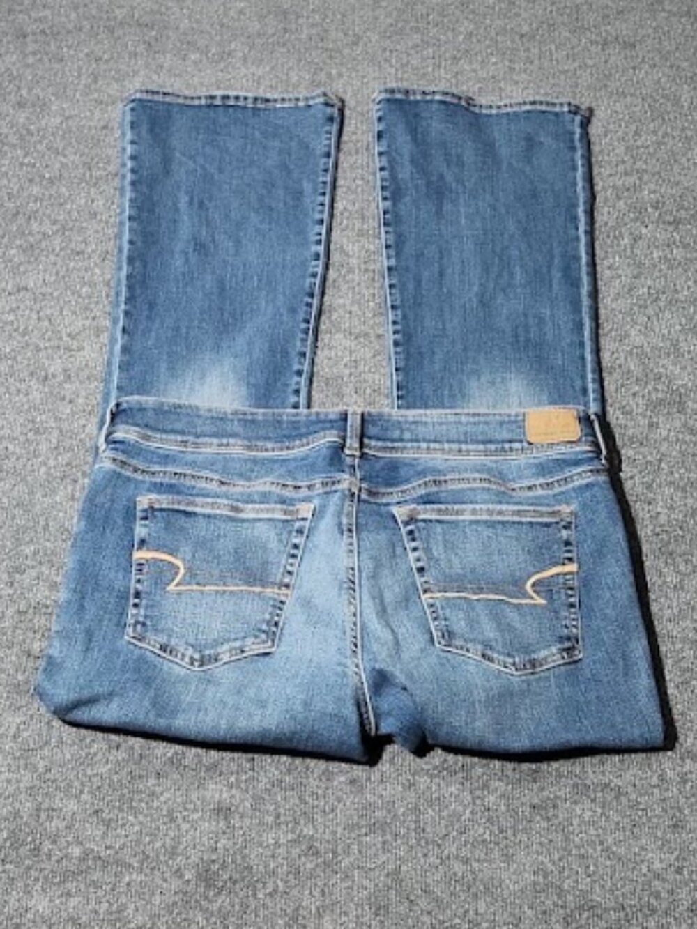 American Eagle Women's Plus Size Bootcut Jeans Size 18L - Picture 3 of 6